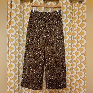 Maeve The Colette Leopard Pants 28
